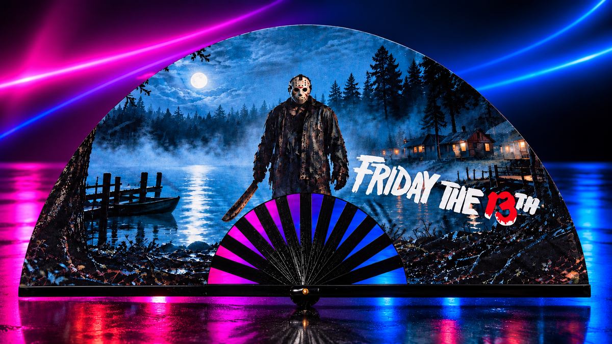 Jason Voorhees Friday the 13th Horror Hand Fan