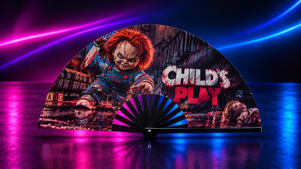 Chucky Child's Play Horror Hand Fan