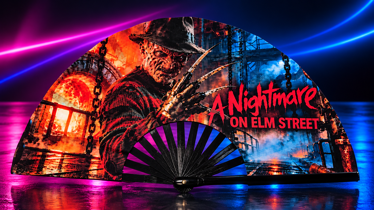 A Nightmare on Elm Street Horror Hand Fan