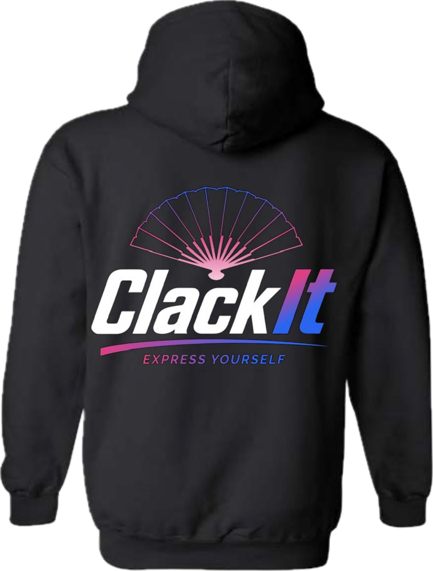 ClackIt Signature Logo Hoodie Fall Drop